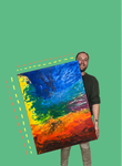 Intuitive Energy Painting - Canvas